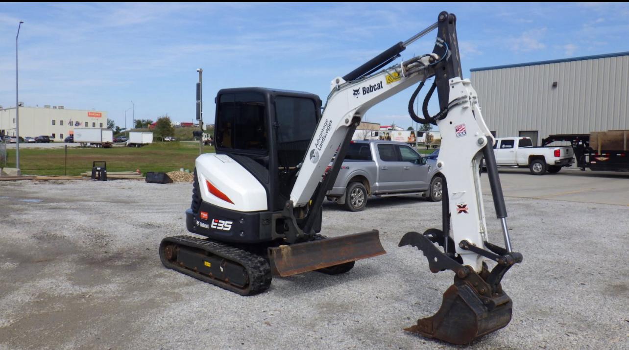 2017 Bobcat E35 Mini Excavator