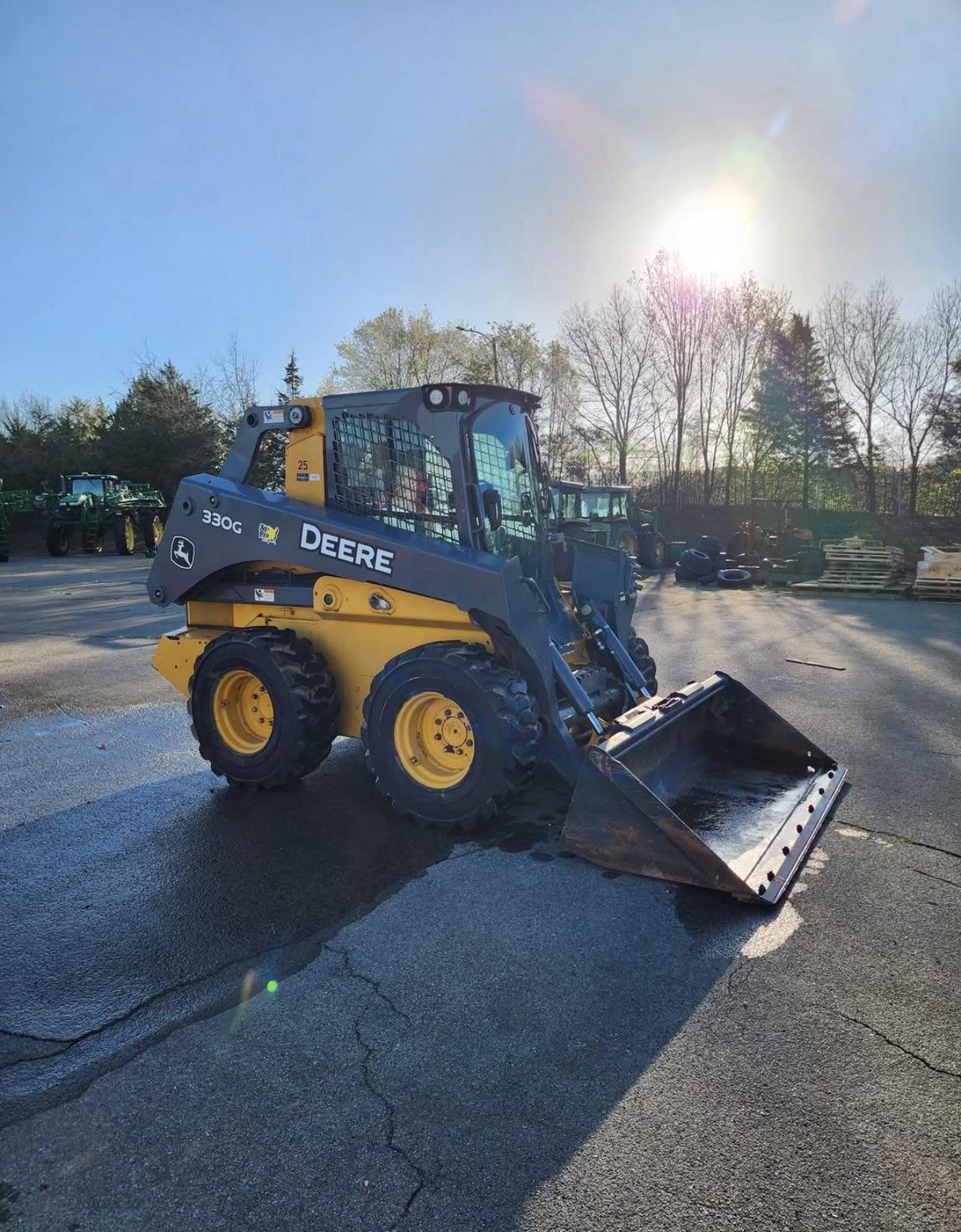 2018 John Deere 330 G Track Loader