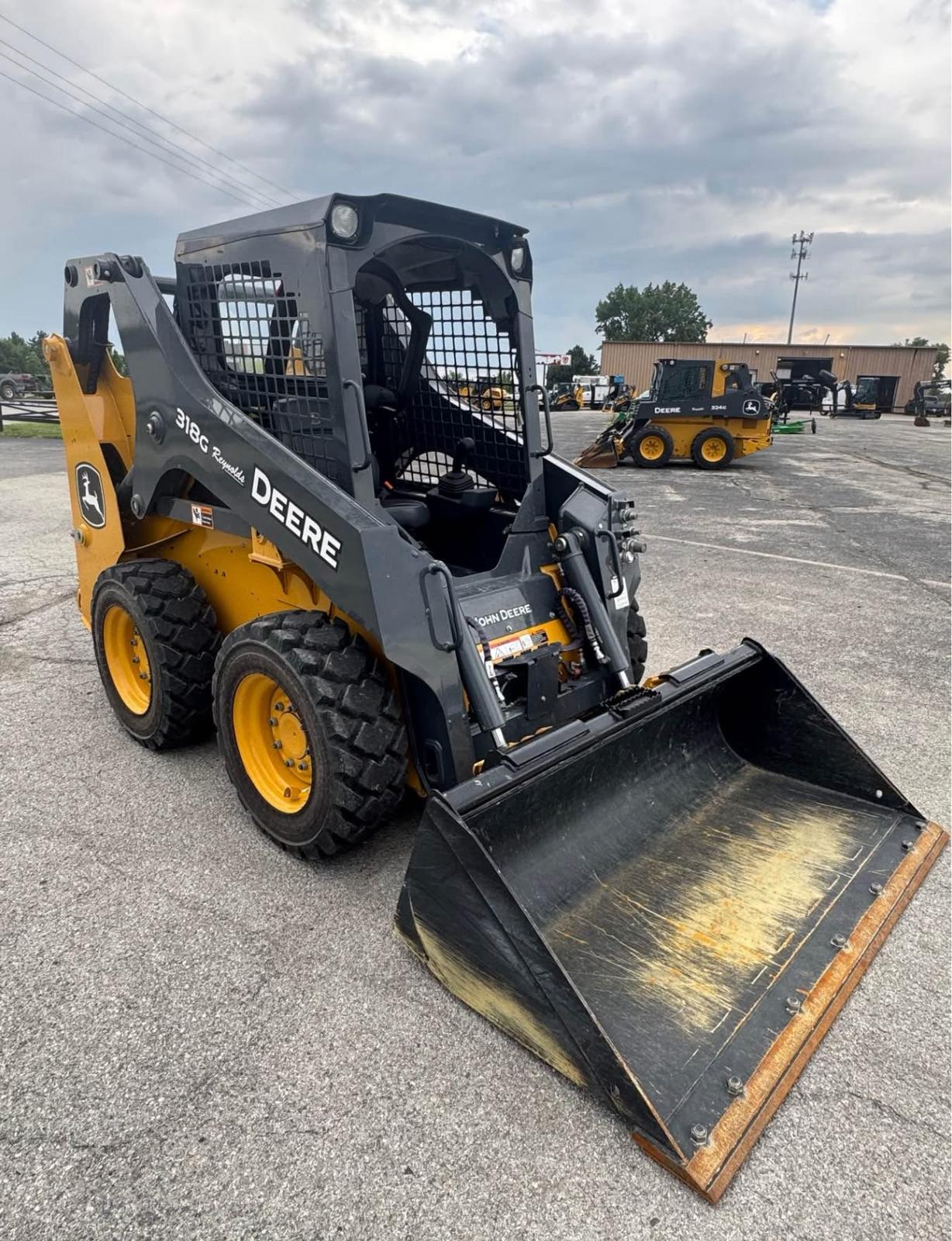 2024 John Deere 318G Skid Steer
