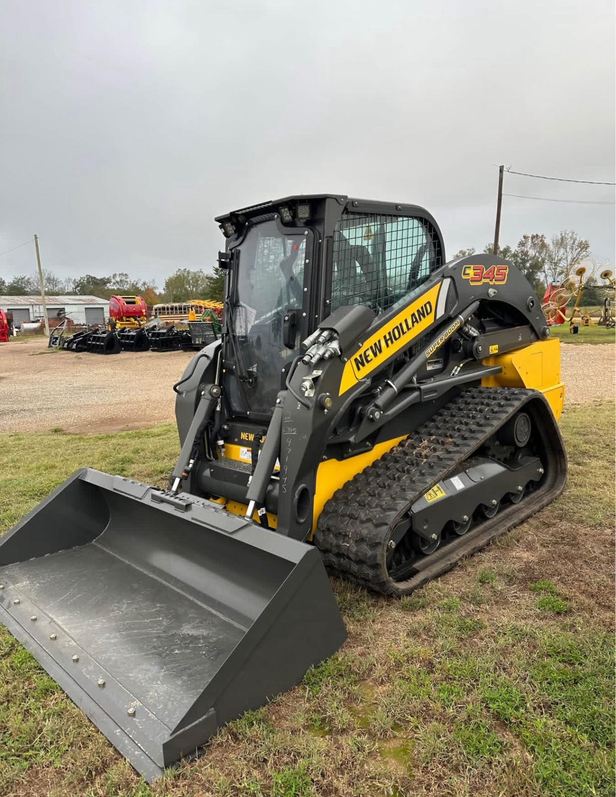 2025 New Holland C345 Track Loader