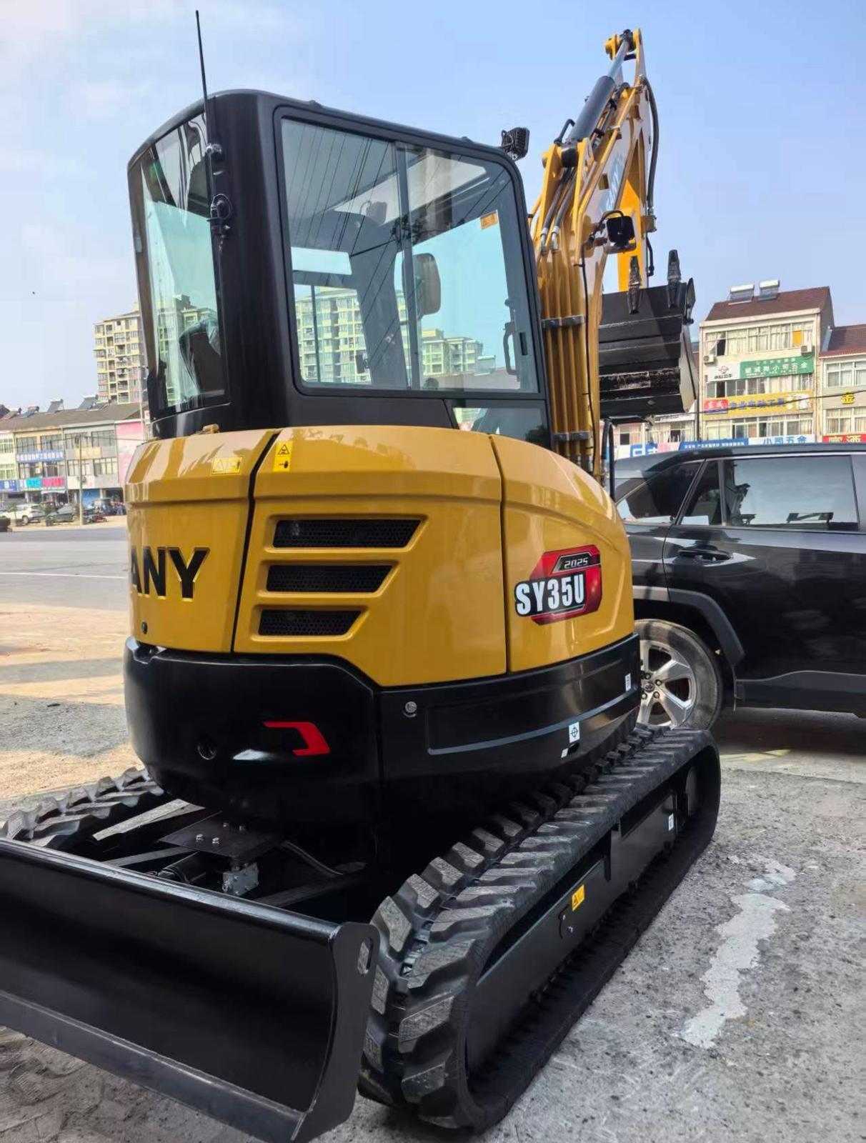 Sany 35U Rubber Track Mini Excavator