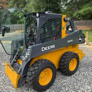 Excavator John Deere 26 P and Skid Steer 320 G